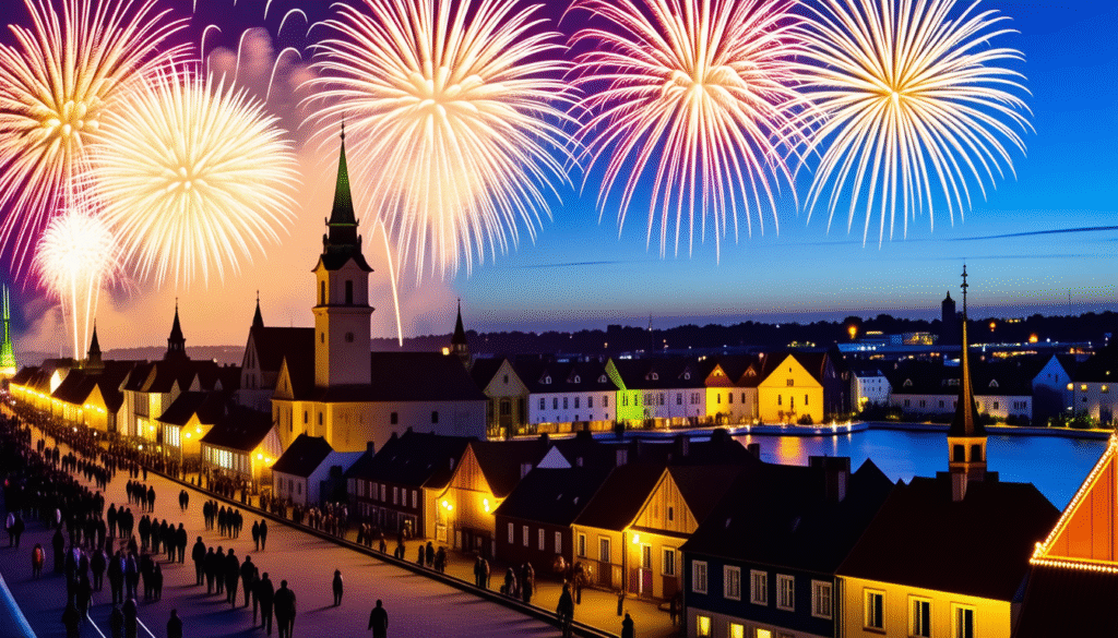 scopri la magia dei fuochi di san giovanni a tallinn, un evento tradizionale estivo con fuochi d'artificio spettacolari e festeggiamenti culturali unici.